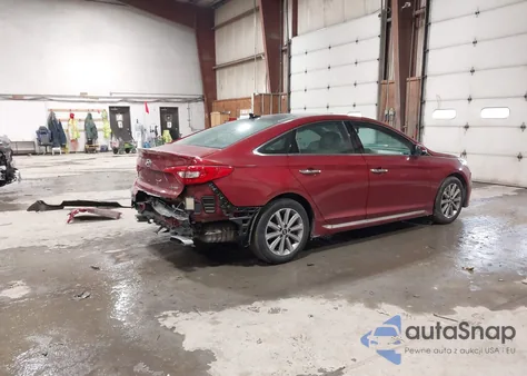 2016 Hyundai Sonata Limited z USA, uszkodzony, nr VIN 5NPE34AF2GH302491